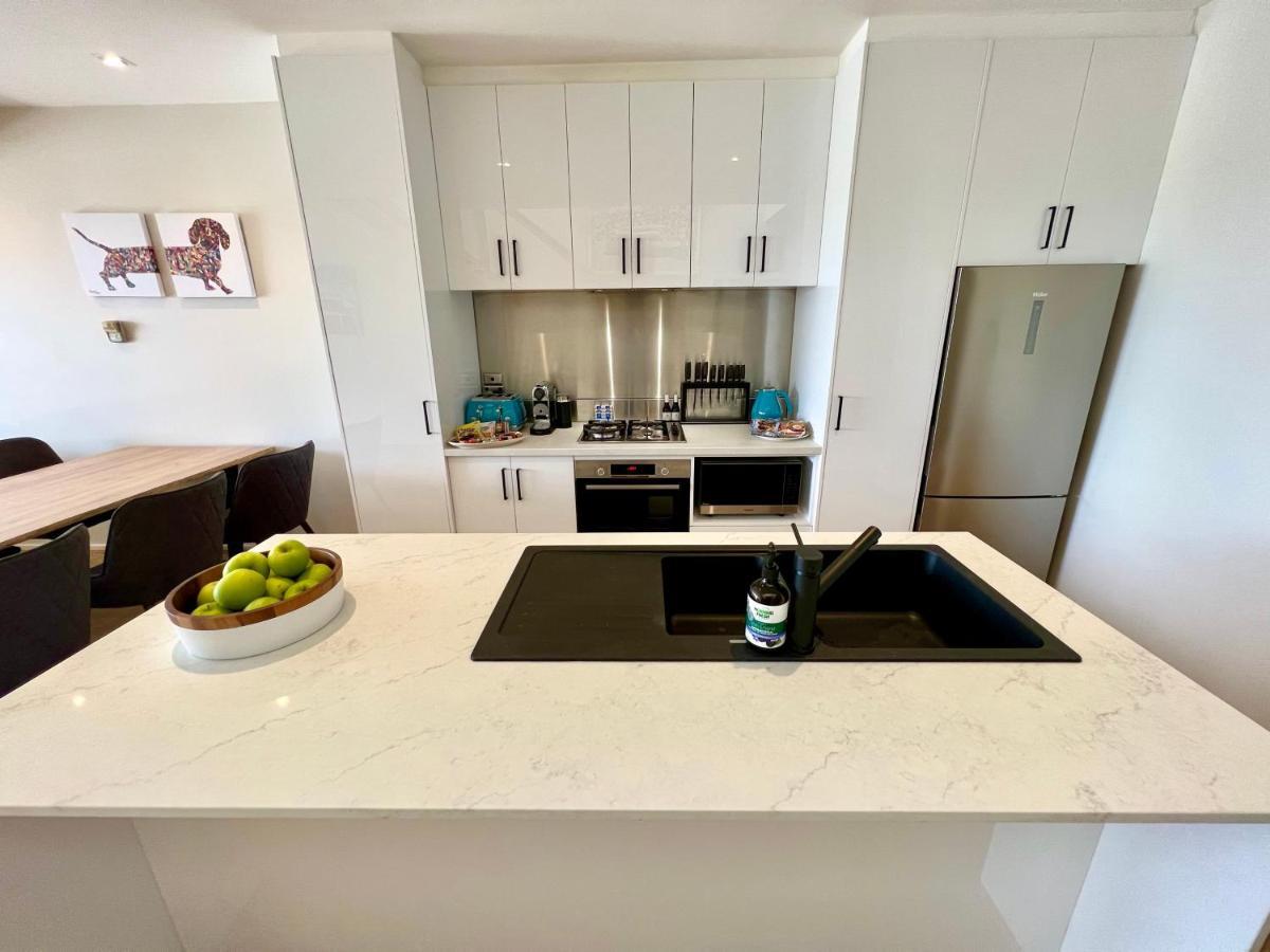 メルボルンLuxury St Kilda Townhouse In The Skyアパートメント エクステリア 写真